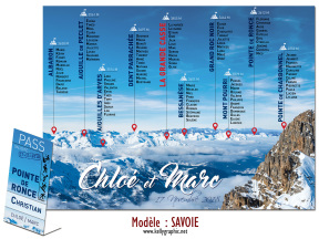 plan de table mariage savoie montagne alpes décoration randonnées