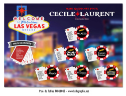 plan de table mariage las welcome vegas poker cartes jetons casino personnalisé