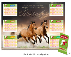 plan de table mariage pmu chevaux paris courses hippiques personnalisé