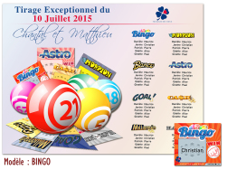 plan de table mariage bingo jeux à gratter casino personnalisé