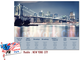 Plan de table mariage New York City thème USA avec décoration new-yorkaise