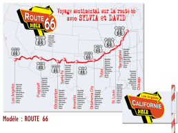 Plan de table mariage Route 66 road trip USA avec ambiance américaine vintage