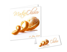 Faire part Mariage MANDARINA