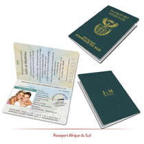 Passeport Afrique du Sud de Mariage
