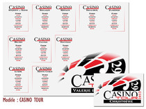 Plan de table - Casino