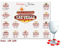 Plan de table - Las Vegas