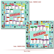 Plan de table - Monopoly