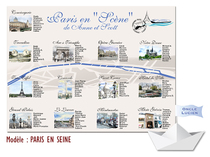 Plan de table - Seine